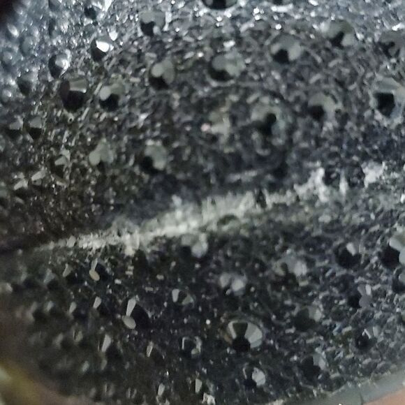 Pierre Dumas Women's Black Silver sparkly pumps - Picture 9 of 9